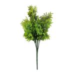 Yapay Çiçek Mimoza Yapraklı 45cm Demet Garnitür YEŞİL Aradal Dekoratif Yapay Bitki