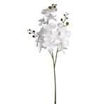 Yapay Çiçek Orkide 3 Dallı Beyaz 118 Cm.