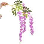 Yapay Çiçek Sarkan 3 Dallı Akasya 90cm LİLA