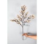 Yapay Çiçekçiniz Yoğun Çiçekli Yapay Japon Sakura Bahardalı Demeti 75 cm