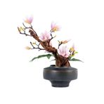 Yapay Çiçekler Unique Simulation Bonsai Arrangement Greenery Fake Flowers Ceramic Flower Pot Home Hotel Soft Decorations Sahte Çiçekler