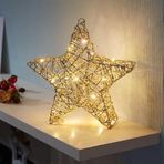 Yapay Noel Dekoru 345 cm Büyük LED Işıklı Altın Yıldızlı Noel Dekorasyonu Yılbaşı Süsü Yılbaşı Hediyeleri