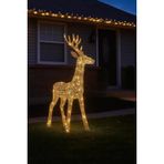 Yapay Noel Dekoru 63 cm Ren Geyiği Yılbaşı Süsü Yılbaşı Hediyeleri Ledli Noel Süsü