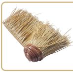 Yapay Palmiye Thatch Çatı Kiremitleri, Retro Rulo Bar Kulübeler ve Ördek Tekne Panjurları için Sentetik Thatch Çiftlik Evi Çini Çim Dokulu (4 m/13,1 ft)