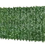 Yapay Sarmaşık Gizlilik Çit Rulosu - 2 m x 3 m Dış Mekan Kafes Ekranı Arka Bahçe Mahremiyeti Bahçe Dekoru için Yemyeşil Yapraklar UV Dayanıklı Kolay Kurulum (6,6 x 10 ft)