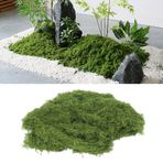 Yapay Yosun Koyu Yeşil, 200g Minyatür Bonsai Dekor Saksılı Bitkiler Bahçe Çim El Sanatları Dekorasyonu