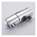 Yapı Duşu TUTACAĞI,25MM Abs Krom El Duşu Braketi,standart Yuvarlak Duş Yükseltici Ray Için Evrensel Ayarlanabilir Duş Rayı Başlığı Kaydırıcı Kelepçe Tutucu Braketi - 1 lt
