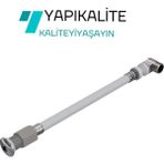 Yapı Kalite Esnek Asma Klozet Taharet Çubuğu Küresel Uçlu Dirsekli Baglantı 200 ml