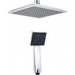 Yapı Kalite Modern Kare Duş başlığı seti ayarlanabilir tepe duş & el duş