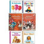 Yapı Kredi Yayınları Annemin Çantası Babamın Battaniyesi Pearson Bebek Dokun ve Hisset İlk Kelimeler Renkler ve Şekiller