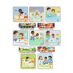 Yapı Kredi Yayınları Hareketli Büyüyorum Seri (8 Kitap) (18 Aylık Ve Üzeri) Uyku Vakti Tuvaletimi Yapıyorum Yemek Yiyorum