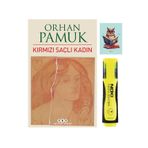 Yapı Kredi Yayınları Kırmızı Saçlı Kadın 9789750835605 - Orhan Pamuk - Sarı Fosforlu Kalem - Not Defterli Seti