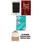 Yapı Kredi Yayınları Marcel Proust 3 Kitap Seti + Okuma Sticker'Ları