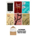 Yapı Kredi Yayınları Marcel Proust 6 Kitap Seti + Okuma Sticker'Ları