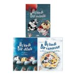 Yapı Kredi Yayınları Sara Şahinkanat 3 Kitap Set / Üç Kedi Bir Minik &#43; Üç Kedi Bir Dilek &#43; Üç Kedi Bir Canavar