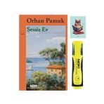 Yapı Kredi Yayınları Sessiz Ev - Orhan Pamuk - Sarı Fosforlu Kalem - Not Defter Seti