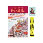 Yapı Kredi Yayınları Veba Geceleri - Orhan Pamuk - Sarı Fosforlu Kalem - Not Defter Seti