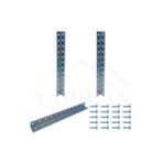 Yapıkan 20x20x240mm - 2 Ad. L Demir Gönye Köşebent - Mobilya Dolap Gardırop Raf Köşe Birleştirme Sabitleme