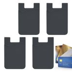 Yapışkan Telefon Cüzdanı, Telefon Kılıfı için Yapışkan Cüzdan | 4x Yapışkan Çıkartma Telefon cüzdanının arkası,Cep telefonu aksesuarları, yapışkan cep, kadın erkekler için akıllı telefon kasası kavram