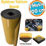 Yapışkanlı Araç Ses Isı Yalıtım İzolasyon Bant En:100 Cm Kalınlık:10 Mm Uzunluk:5 Metre Kauçuk Sünger