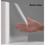 Yapışkanlı Asetat Buzlu 45X200 Cm - 1 Adet