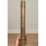 Yapışkanlı Asetat Kahverengi Çizgili Ahşap Desenli 45X200 cm - 1 Adet