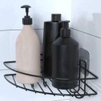 Yapışkanlı Banyo Köşeliği Kancalı Köşe Rafı Duş Şampuanlık Duvar Düzenleyici Organizer Raf Çok Renkli