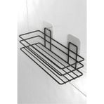 Yapışkanlı Banyo Rafı, Banyo Düzenleyici Raf,yapışkanlı, Duş Rafı Organizer Şampuanlık, Duşakabin Rafı, Banyo Organizeri, Banyo Askısı (Dusrafı) - Option-1 - Acı Kahverengi