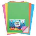 Yapışkanlı Eva 50 Cm X 70 Cm Karışık 10 Renk Kağıt