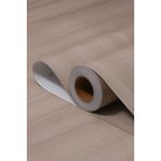 Yapışkanlı Folyo - Real Teak Kaplama Kağıdı - Mobilya Duvar Kapı - 120CM Genişlik - VW882 - 120 x 150 cm - Bej