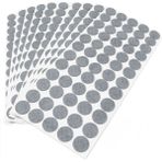 Yapışkanlı Mobilya Masa Sandalye Parke Zemin Ayak Koruyucu Kaydırmaz Keçesi 28 mm (56'lı Paket) - Gri - 28 Mm Gri 56 Adet