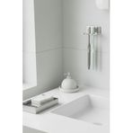 Yapışkanlı Paslanmaz Çelik Diş Fırçalık – Minimal Duvar Tipi | Chalybes