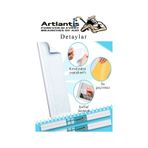 Yapışkanlı Şeffaf Asetat 2 Adet 45Cm X 2 Metre Djfix Kendinden Yapışkanlı Şeffaf Rulo Asetat Transparan Soğuk Laminasyon