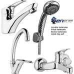 Yapıstore Banyo + Mutfak Evye + Lavabo Bataryası + Duş Seti