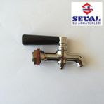 Yapıtaşı Pirinç Semaver-çay Kazanı Musluğu-içten Dişli 3/8x16mm