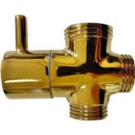 Yapıtaşı Yt203 Altın Gold Banyo Robot Duş Seti Yönlendirici Musluk