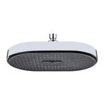 Yapıtaşı Yt303 Elif Banyo Tepe Duş Başlığı 33x22cm Krom - Siyah