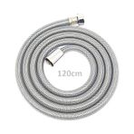 Yapıtaşı Yt310 Elit Çelik Örgülü Taharetmatik Spiral Hortum 120cm