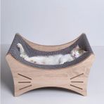 Yapıyo Kedi Hamak - Ahşap Rengi