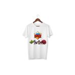 YAPO TİCARET Brawl Stars Karakterleri Çocuk Yetişkin Beyaz T-shirt Unisex Tişört