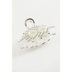 Yaprak İnci Taşlı Metal Mandal Toka 4,5 Cm BugZBgzBij94823