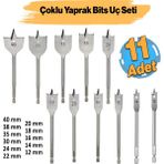 Yaprak Matkap Ucu Ahşap Ağaç Tahta Sunta Plastik Delme Bits Uç 40-38-35-30-24-22-20-18-16-14-12 Mm