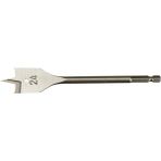 Yaprak Tip Ahşap Matkap Ucu 18X405MM - Hex Saplı - Tek Ebat