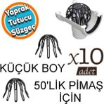 Yaprak Tutucu Ahtapot Oluk Gideri Pislik Tutucu Ahtapot Yaprak Tutucu Ø50 Lik Pimaş Için 10 Adet Küçük Boy