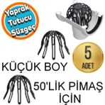 Yaprak Tutucu Ahtapot Oluk Gideri Pislik Tutucu Ahtapot Yaprak Tutucu Ø50'lik Pimaş Için 5 Adet Küçük Boy
