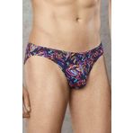 Yapraklı Modal Koton Erkek Slip Külot 1231