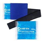 Yaralanmalar için Yeniden Kullanılabilir Jel Buz Paketleri Sargılı 2 Paket, 6,3 "x5,1", Sıcak Soğuk Yumuşak Esnek Buz Dondurucu Paketi, Ağrı kesici için Soğuk Sıkıştırma Terapisi, Cerrahi İyileştirme,