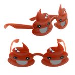 Yardenfun 2 Adet Kaka Gözlükleri Şaka Güneş Cadılar Bayramı Partisi Güneş Cosplay Parti Cadılar Bayramı Hüner Oyuncaklar Komik Gözlük Karın Kası Fotoğraf Çocuk Maske