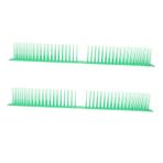Yardenfun 2 Kuş Kovucu Kedi Yüksek Diken Dış Mekan Minderleri Dış Mekan+mat Siyah Mat Dış Mekan+paspaslar Kedi Paspası Çivili Caydırıcı Mat Plastik Kuşları Uzaklaştırmak Evcil Hayvan