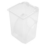 Yardenfun güvercin besleyici kafes için kuş besleyici kuş besleyici kafesi besleme kabı kuş besleme ekipmanı kuş kafesi çok fonksiyonlu bıldırcın besleyici kuş mama besleyici plastik beyaz
